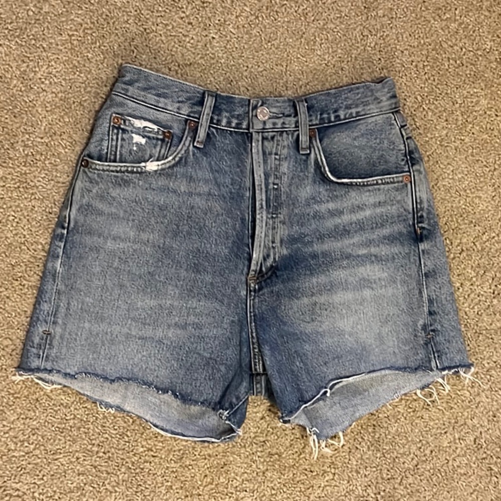 AGOLDE Dee Denim Shorts Size 25